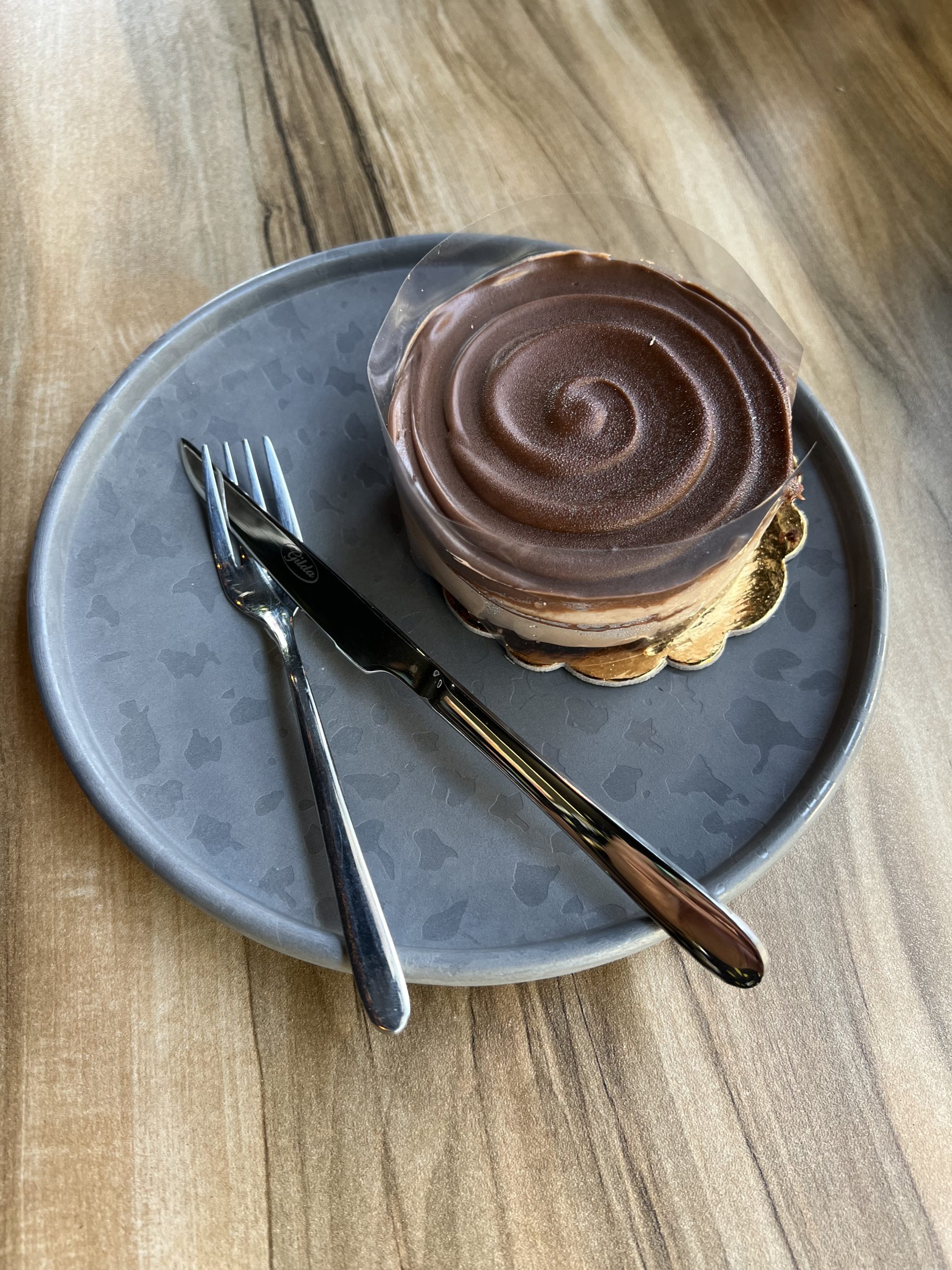 دسر چیز کیک نوتلا